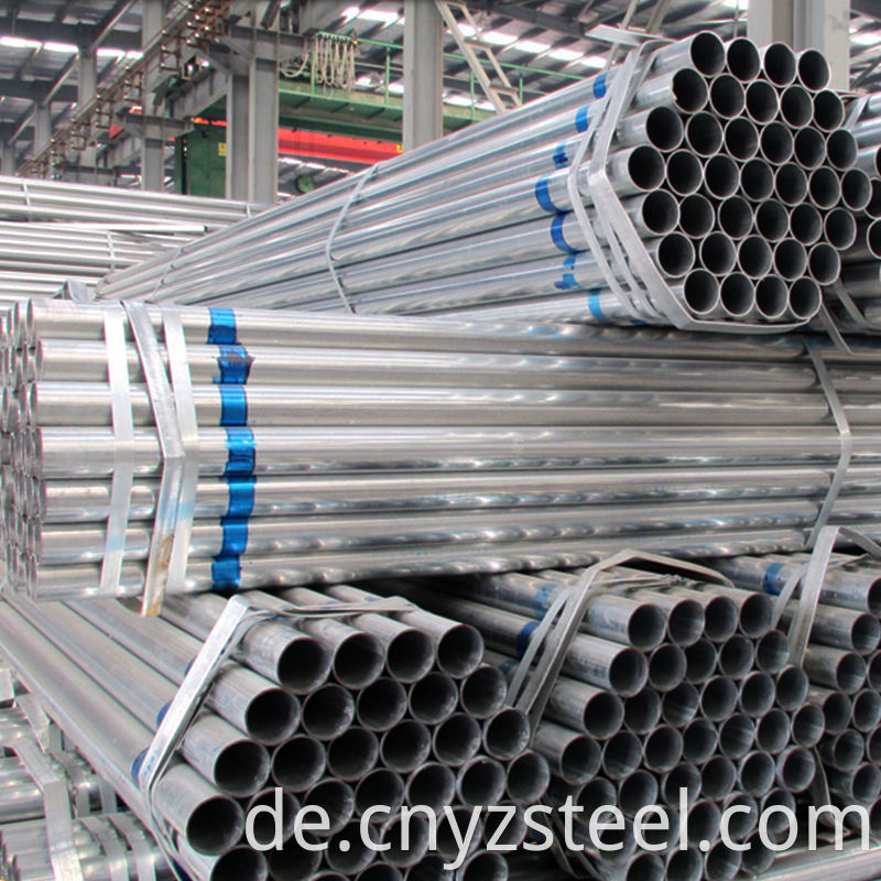 Galvanized pipe